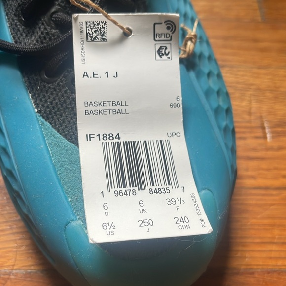 *BRAND NEW* adidas Anthony Edwards 1 “New Wave” - Picture 3 of 6